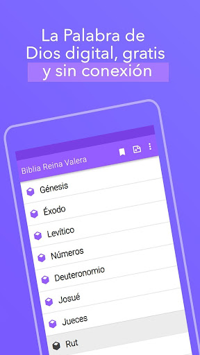 Biblia Reina Valera en español Screen 2