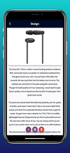 Sony Wi-c100 Guide Screen 2