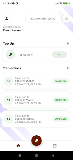 365 Topup Screen 2