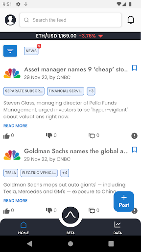 Android application Capnote screenshort