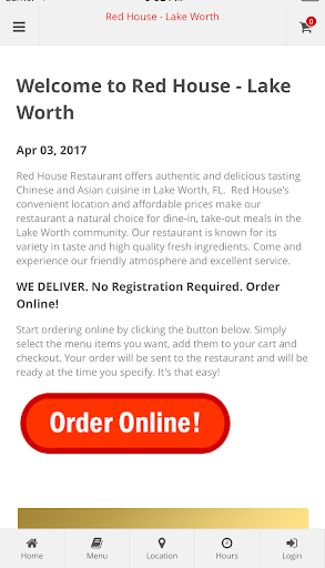 Android application Red House Lake Worth screenshort