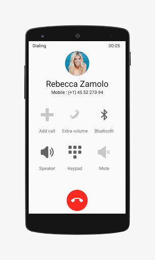 Rebecca Zamolo Fake Call Video 2