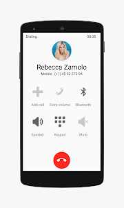 Rebecca Zamolo Fake Call Video
