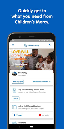 Android application Children's Mercy screenshort