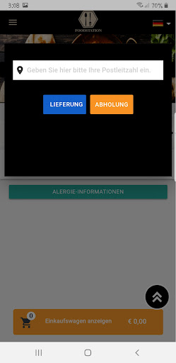 Foodstation-Heimservice Screen 3