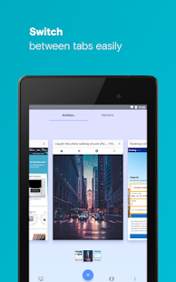 Opera browser beta Varies with device screenshots 12