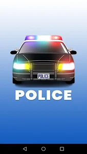 Police light with sounds app