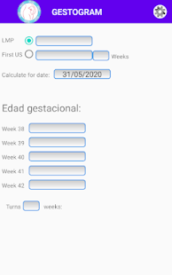Gestogram and pregnancy weeks calculator  Screenshots 2