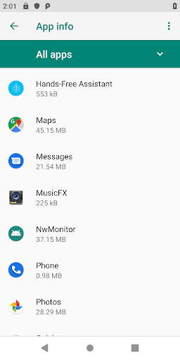 Android application Hands-Free Assistant screenshort