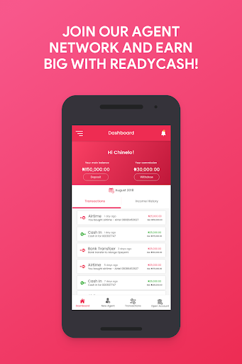 ReadyCash for Agents screen 2