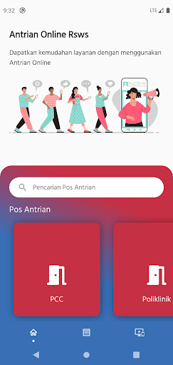 Antrian Online RSWS Screen 2