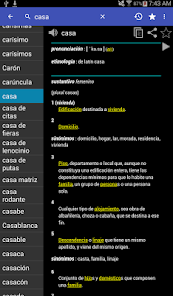 Marca comercial huella dactilar Todavía Diccionario español - Apps en Google Play