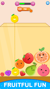 Игра Drop Melon Fruit Merge