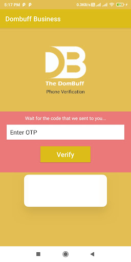 Android application Dombuff Business screenshort