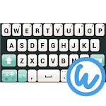 Cover Image of Download TurquoisePearl keyboard image  APK