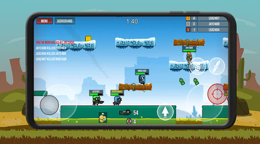 Android application Armed Zone War screenshort
