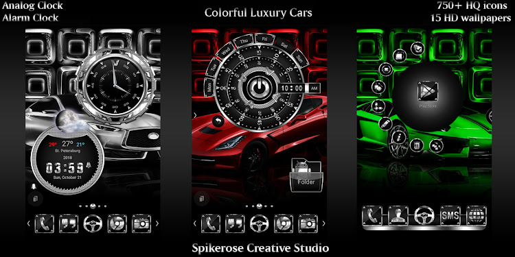 Colorful Cars theme - 1.2 - (Android)