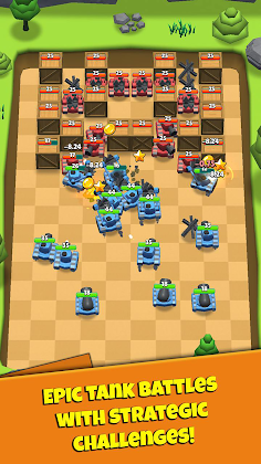 Tiny Army : Idle Tanks Battle - Screenshot 1
