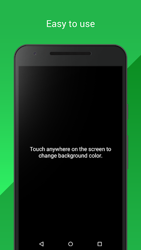 Android application Test Dead Pixel screenshort
