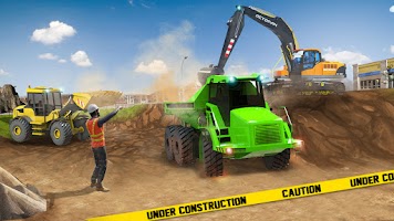Excavator Construction Game