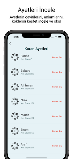 Android application Kuran Pusula screenshort