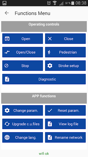 TauApp Screen 2
