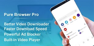 screenshot of Pure Browser Pro-Ad Blocker