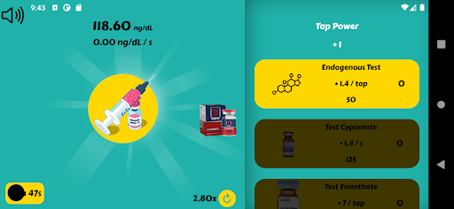 Testosterone Clicker Screen 3