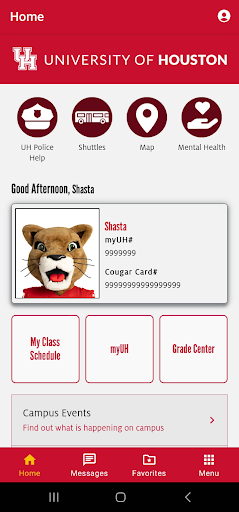 Android application UH Go screenshort