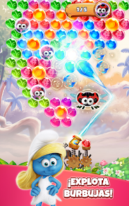 Screenshot 6 Pitufos - Bubble Shooter Pop android