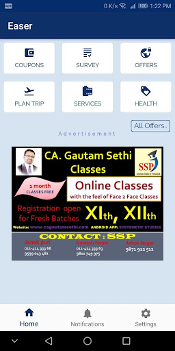 Android application Easer - Come to Life screenshort