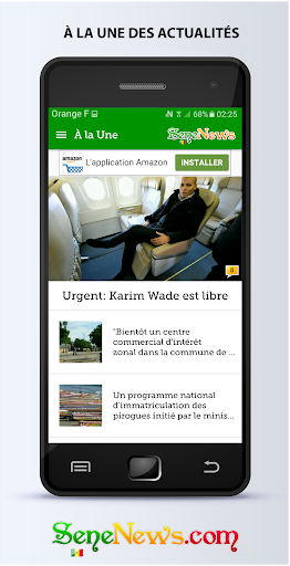 SeneNews : News in Senegal Screenshot 1 - AppWisp.com