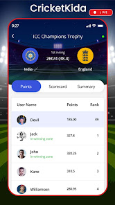 CricketKida-Live Cricket Score 1.0 APK + Мод (Unlimited money) за Android
