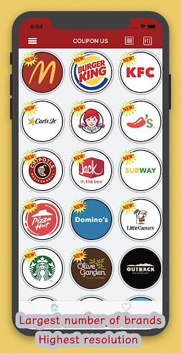 Android application COUPON - Promo Codes & Deals screenshort