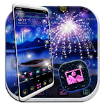Cover Image of Download Fireworks Celebration Launcher Theme 1.0 APK
