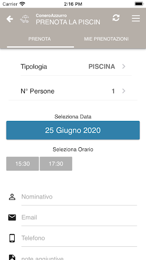 Conero Azzurro Screen 3
