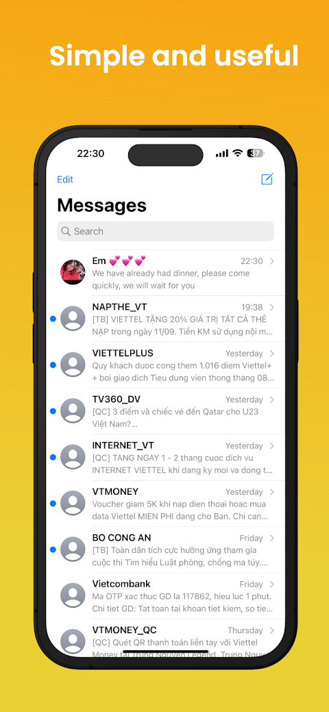 Messages OS 17, Phone 15のおすすめ画像1