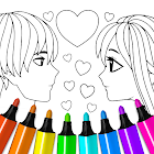 Dragoste carte de colorat 18.4.0