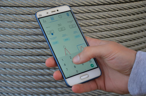Android application #SLINGCALC screenshort