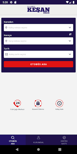 Android application Keşan Birlik screenshort