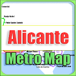 Cover Image of डाउनलोड Alicante Metro Map Offline  APK