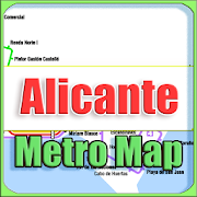 Alicante Metro Map Offline