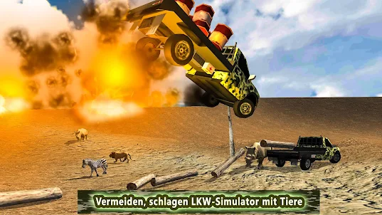 Armee LKW Fahrer: 4x4 LKW Simu