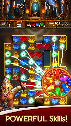 Android application Jewel Sword: Match 3 Blast screenshort