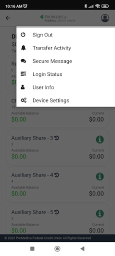 ProMedica FCU Screen 3