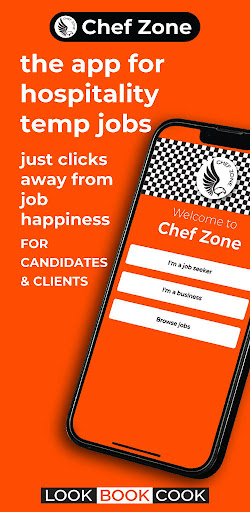 Android application Chef Zone screenshort