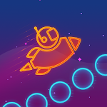Cover Image of Download Take Me To Mars - glow stickma  APK