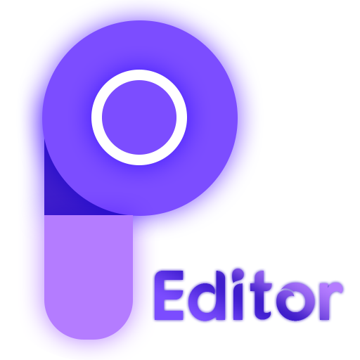 P Editor & Photo Collage Maker Logo