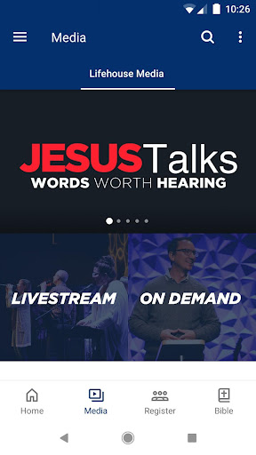 Lifehouse Church SA Screen 2