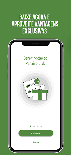 Android application Panaino Club screenshort